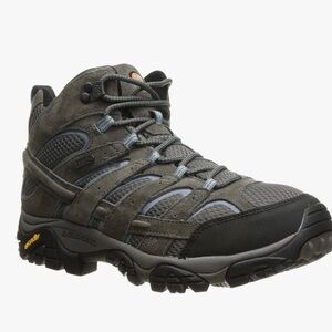 Merrell Gray and Black Ankle Boots